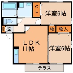 サン・パティオの物件間取画像